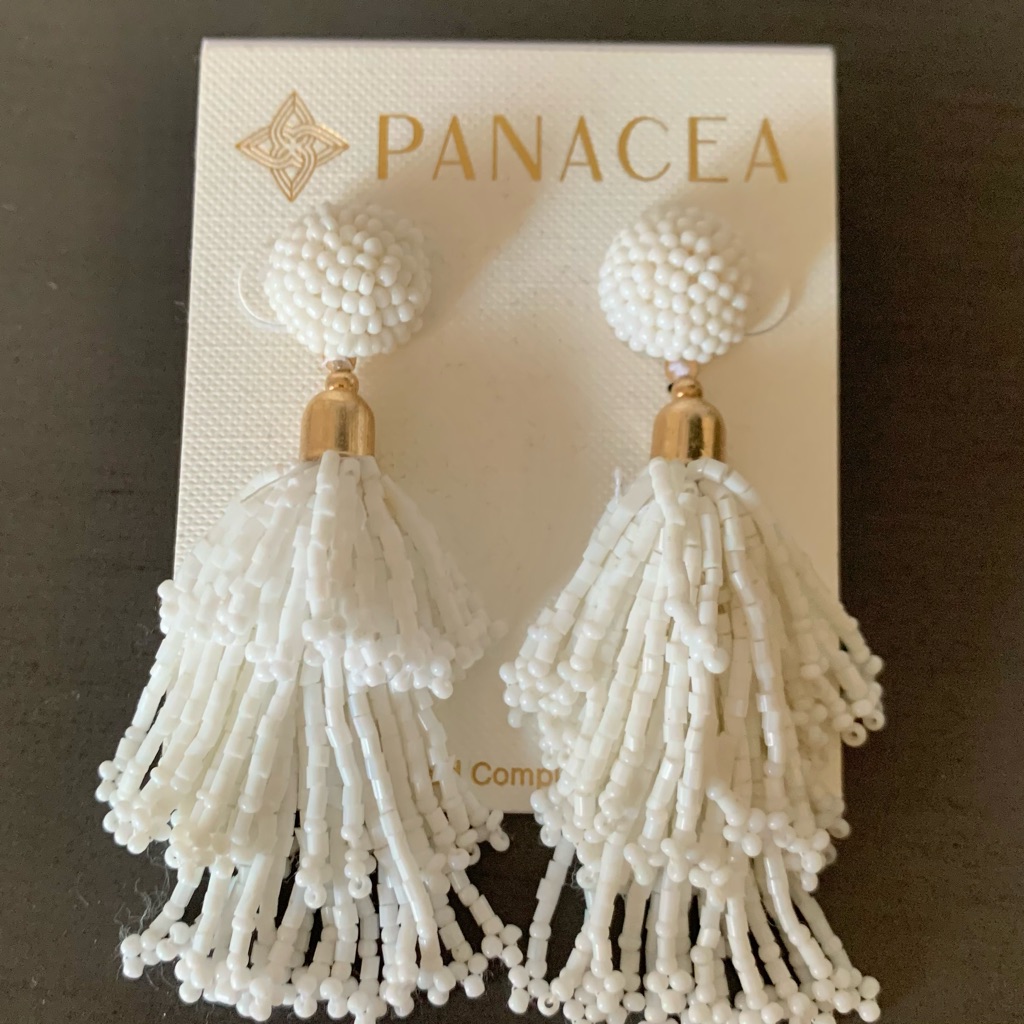 Panacea Beaded Tassel Earrings Box Of Style Summer 2020 15$